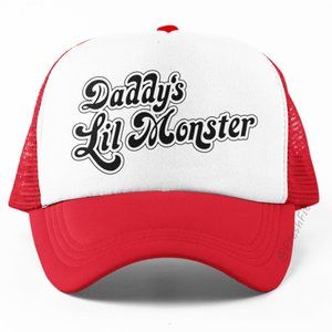 🆕Daddy’s Lil Monster Foam Trucker Hat Mesh Snapback Cap